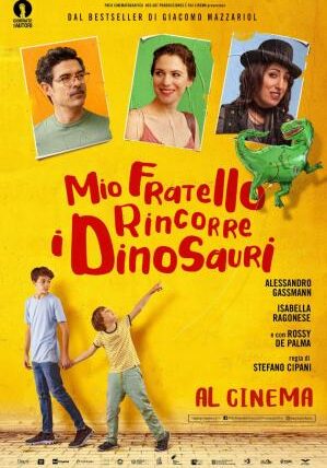 Cartel de la película Mi hermano persigue dinosaurios