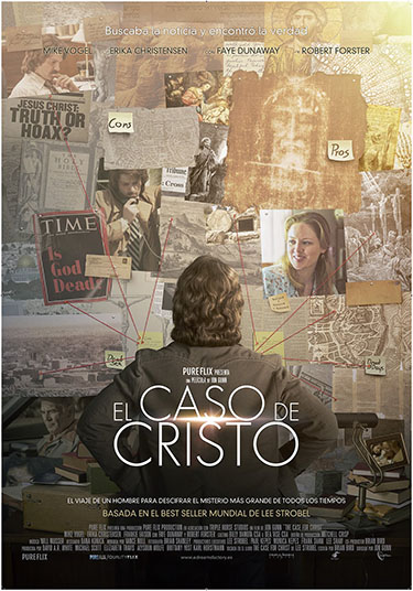 cartel de la pelicula El Caso de Cristo