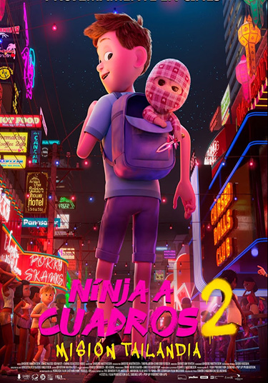 Cartel de la película Ninja a cuadros 2